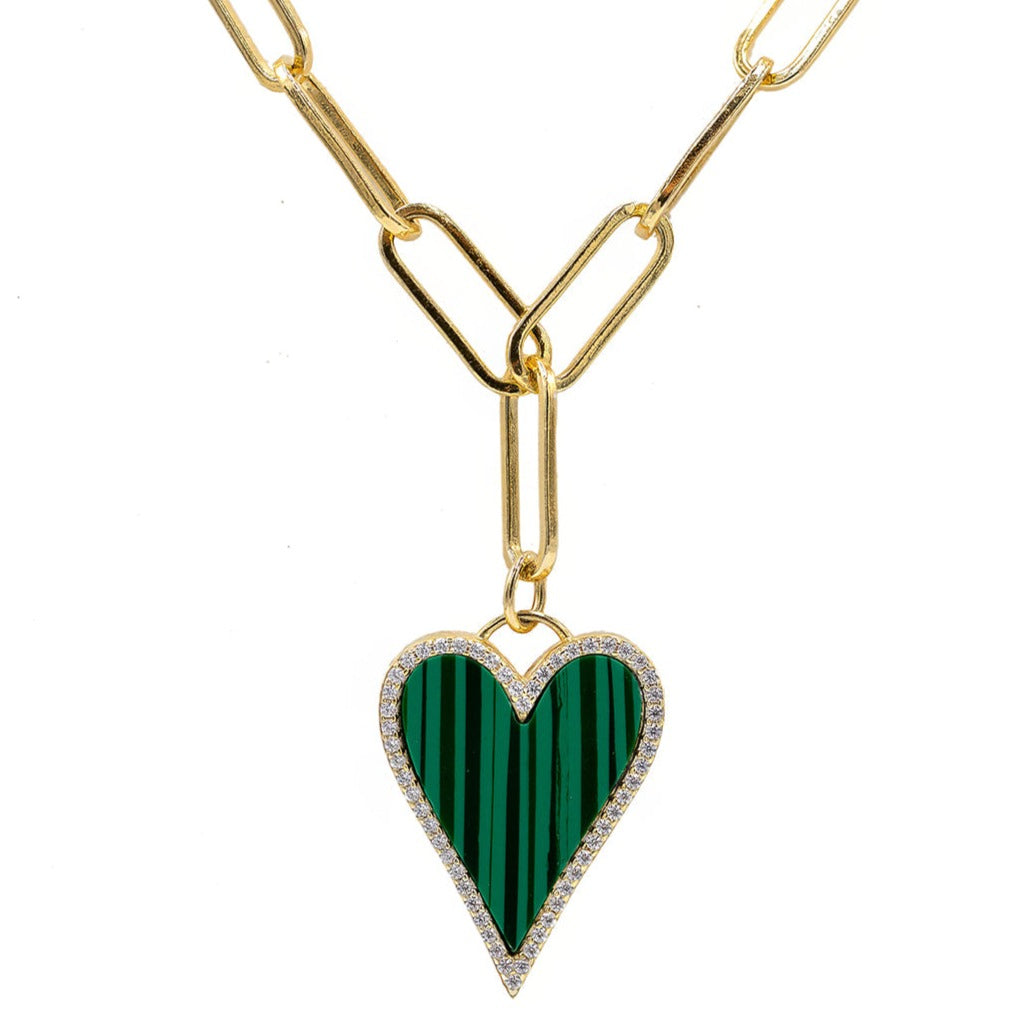 Necklace Hannah Cute Heart – Zafiro Jewellers by JK