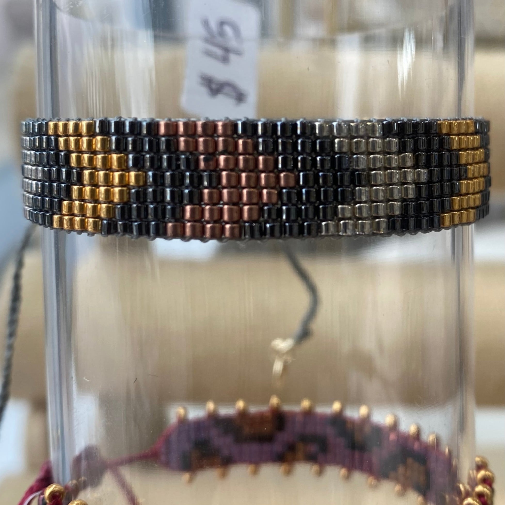 Bracelet - AB8 Chevron Miyuki – Zafiro Jewellers by JK