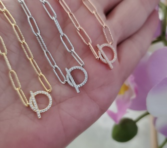 Necklace Line Circle – Zafiro Jewellers by JK